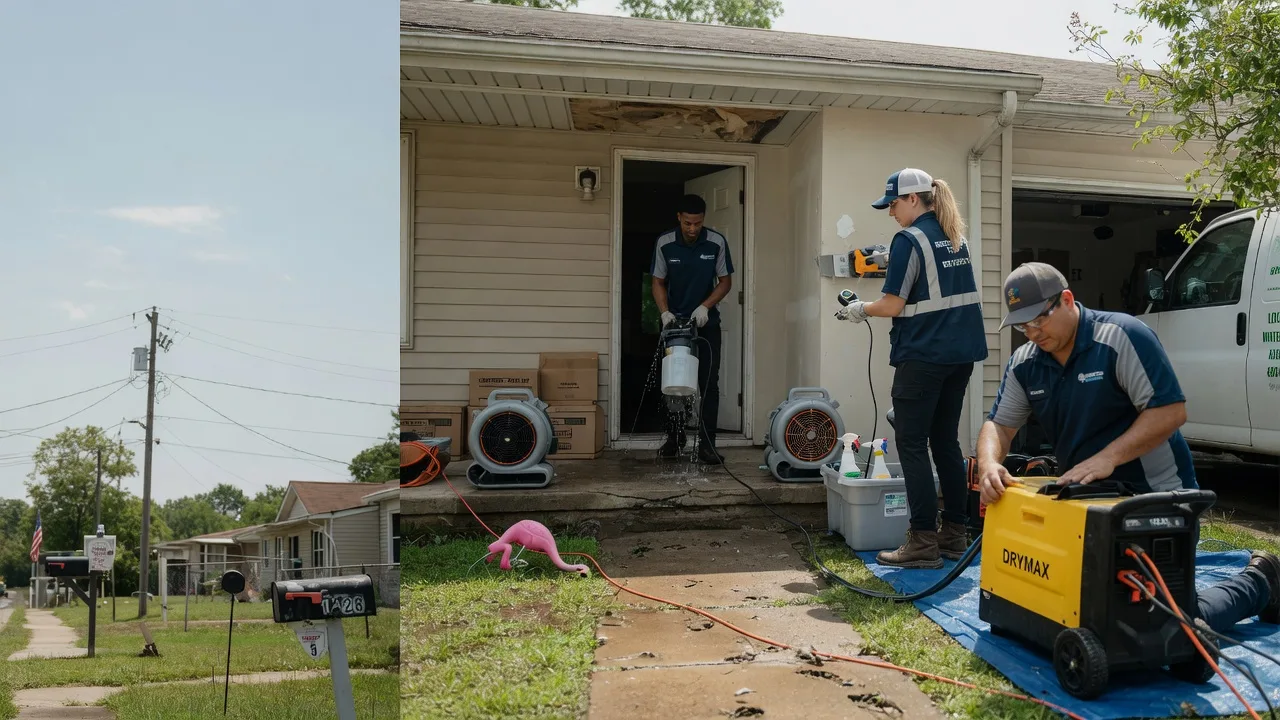 Storm Damage Water Removal in Paoli, OK near me
